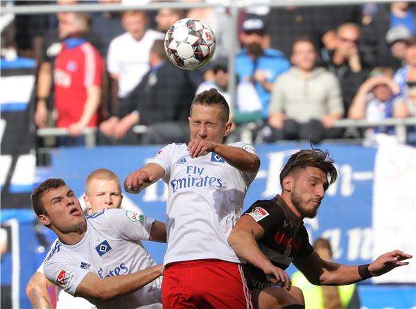 جانب من مباراة سابقة لهامبورج