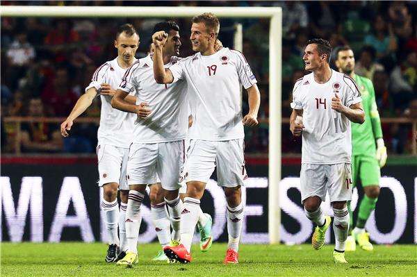 لاعبو ألبانيا