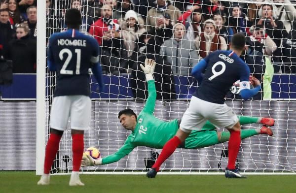 جانب من المباراة