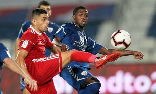 جانب من المباراة