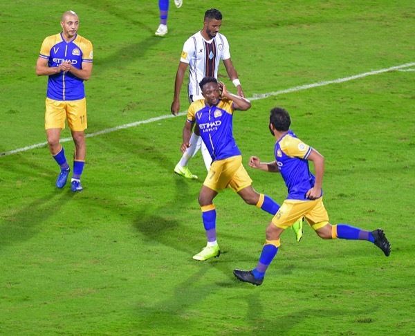 جانب من المباراة