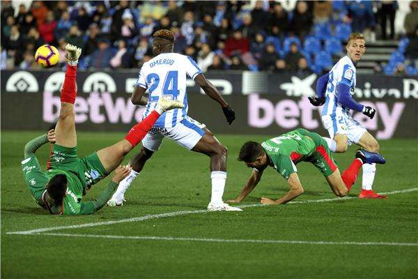 جانب من المباراة