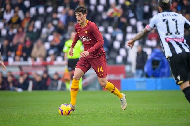 جانب من مباراة روما وأودينيزي