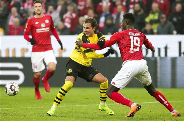 جانب من المباراة