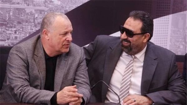 هاني أبوريدة ومجدي عبدالغني