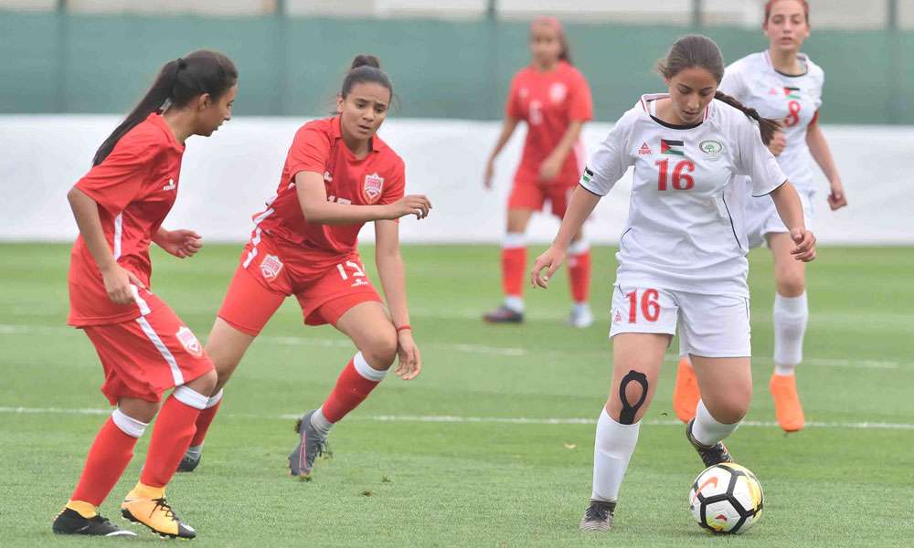 لقاء سابق بين البحرين وفلسطين