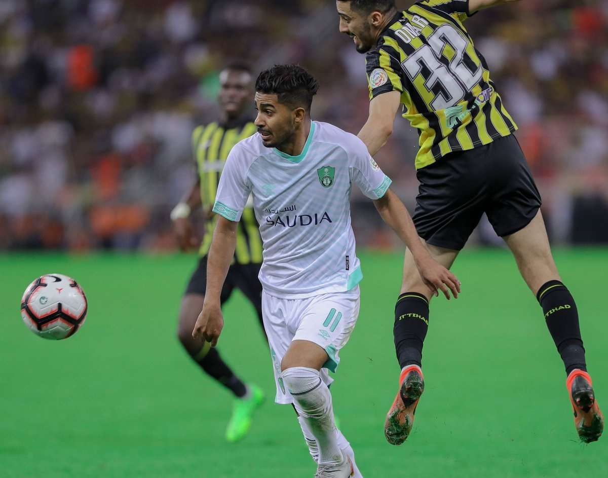 جانب من المباراة