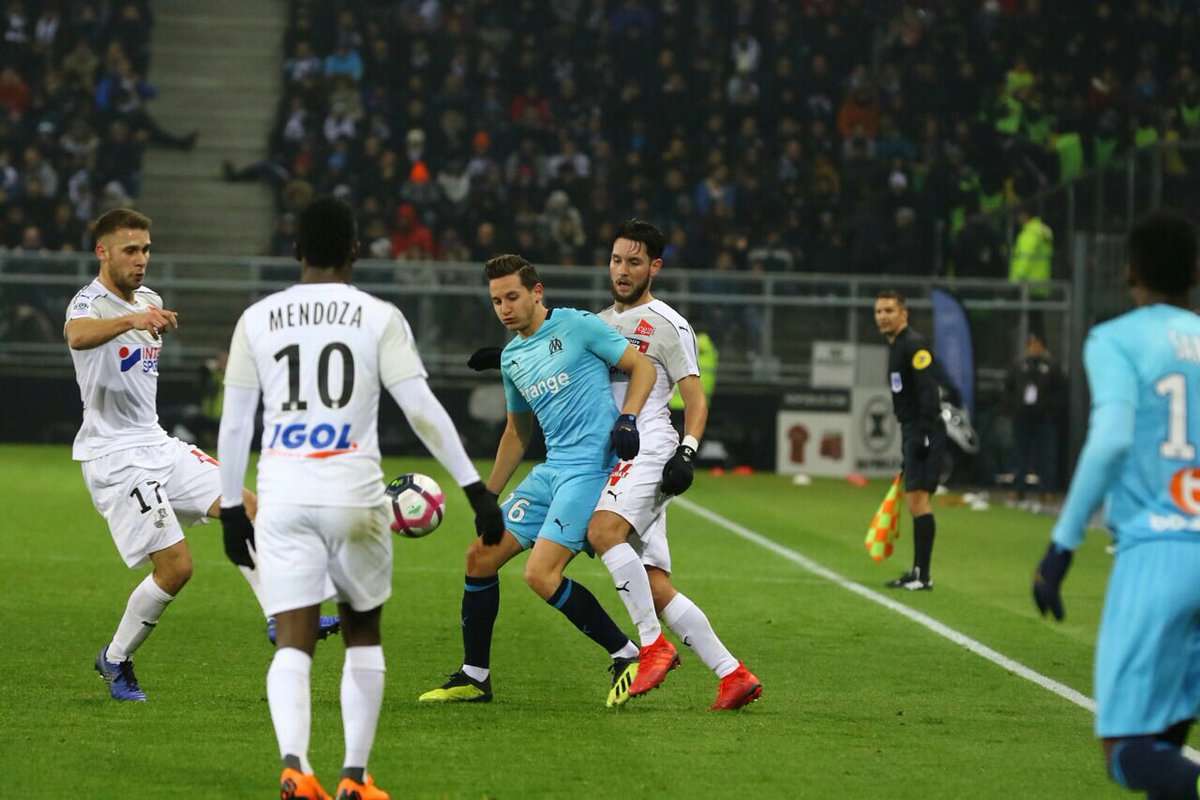 جانب من المباراة