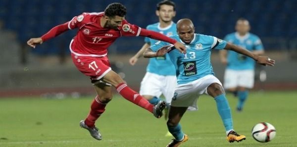 جانب من لقاء سابق بين الجزيرة والفيصلي