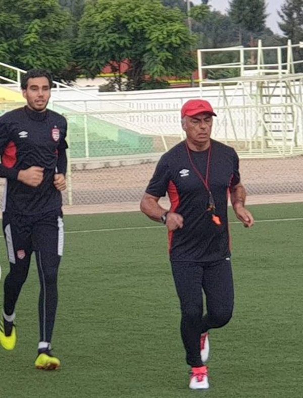 من تدريبات الإفريقي في كيجالي 