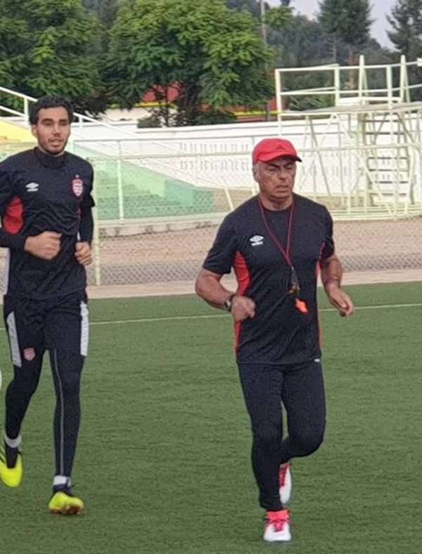 من تدريبات الإفريقي في كيجالي 