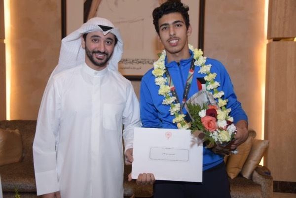 من استقبال الفضلي