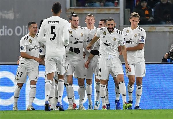 لاعبو ريال مدريد