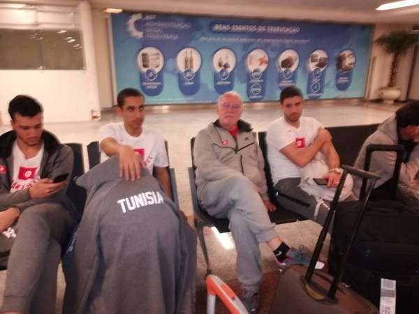 من وصول منتخب تونس إلى لواندا