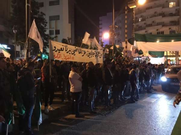 جانب من الاحتجاج