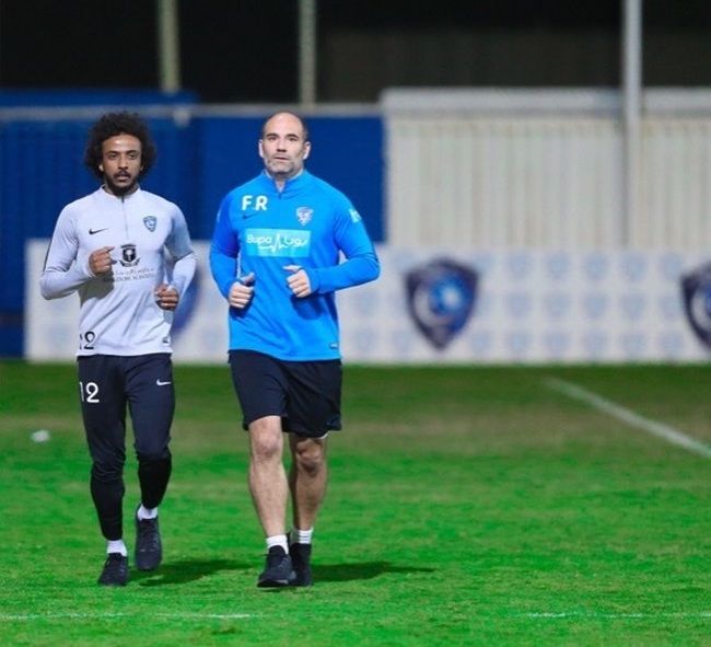 جانب من التدريبات