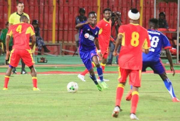 لقطة من المباراة