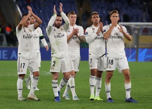 لاعبو ريال مدريد