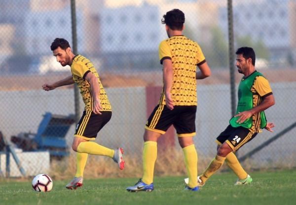 تدريبات مكثفة للنفط تحضيرا لمواجهة الهلال