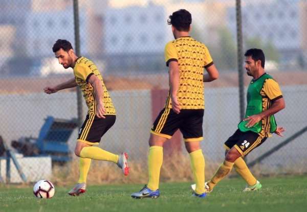 تدريبات مكثفة للنفط تحضيرا لمواجهة الهلال