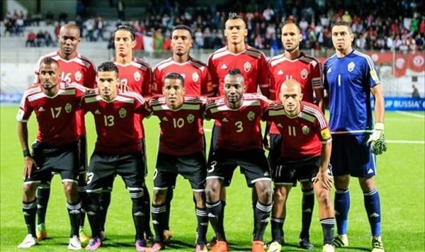 لاعبو منتخب ليبيا 