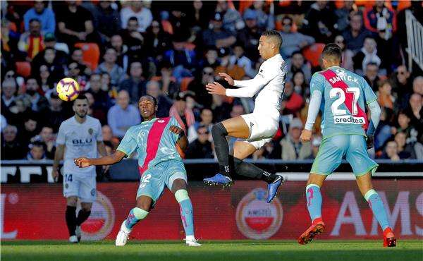 من مباراة سابقة لفالنسيا