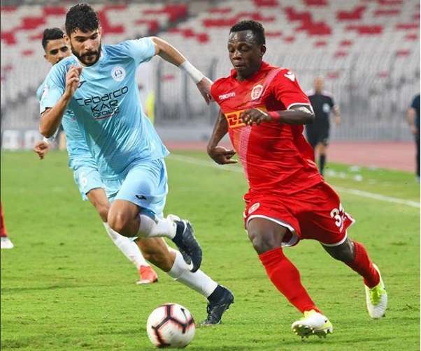 جانب من مباراة المحرق مع الرفاع