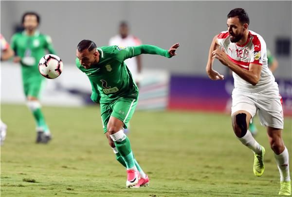 جانب من المباراة