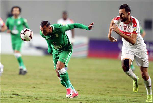 جانب من المباراة