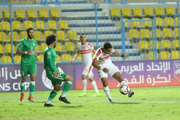  نور السيد أمام الزمالك