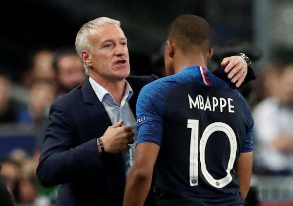 مبابي وديشامب