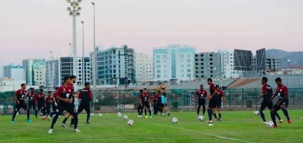 جانب من التدريبات 