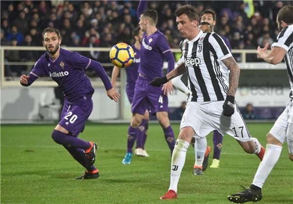 مباراة سابقة بين يوفنتوس وفيورنتينا