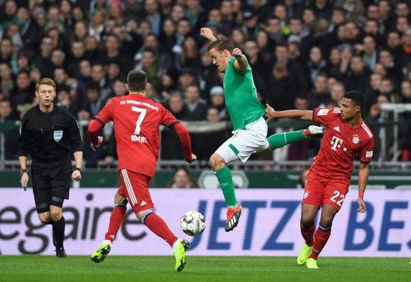 جانب من المباراة