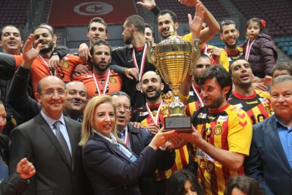 صور من تتويج الترجي الرياضي