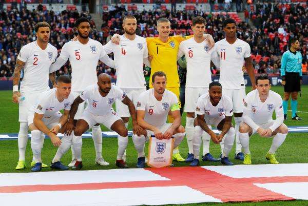 لاعبو منتخب إنجلترا