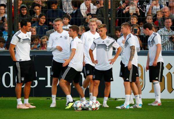 لاعبو منتخب ألمانيا