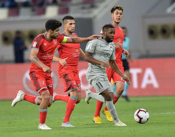 لقطة من المباراة