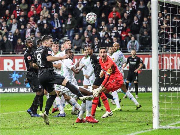 لقطة من المباراة