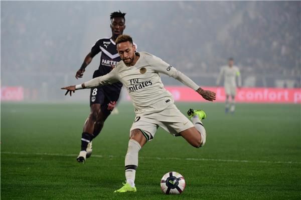 لقطة من المباراة