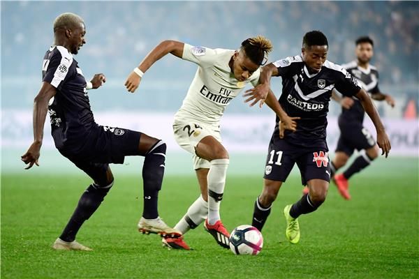 جانب من لقاء سان جيرمان وبوردو