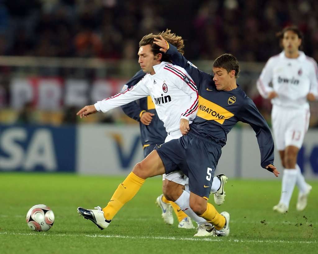 من نهائي ميلان وبوكا جونيور