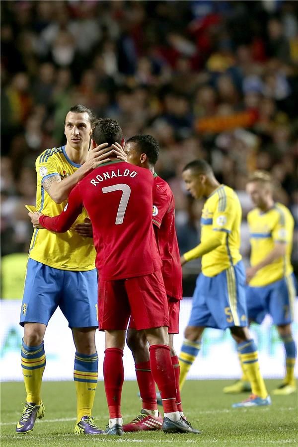 إبراهيموفيتش وكريستيانو