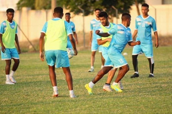 جانب من التدريب الأخير