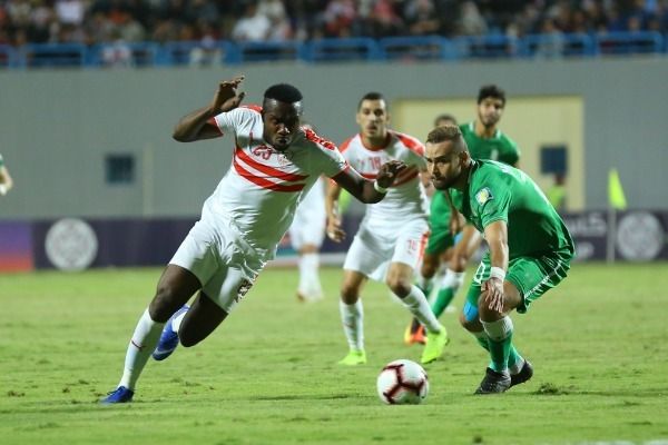 من لقاء الزمالك والاتحاد السكندري