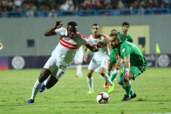 من لقاء الزمالك والاتحاد السكندري