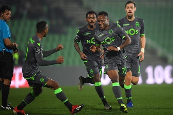 لاعبو سبورتنج لشبونة