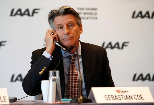 سبستيان كو أثناء المؤتمر 