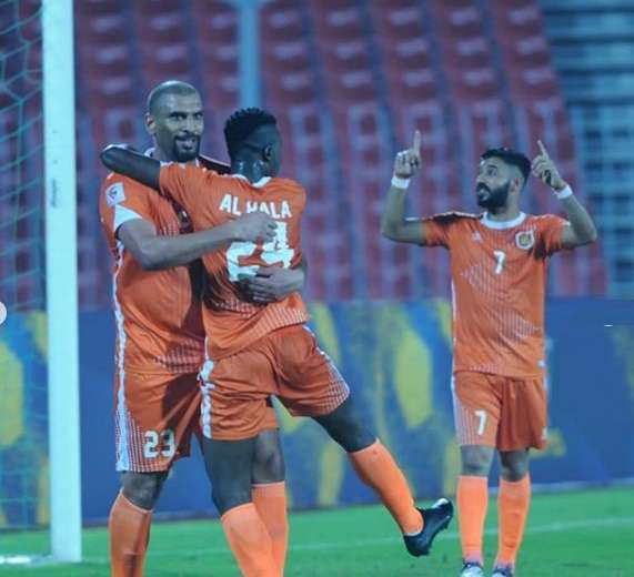 فرحة لاعبي الحالة