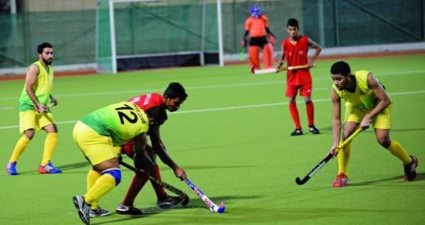 من منافسات الهوكي